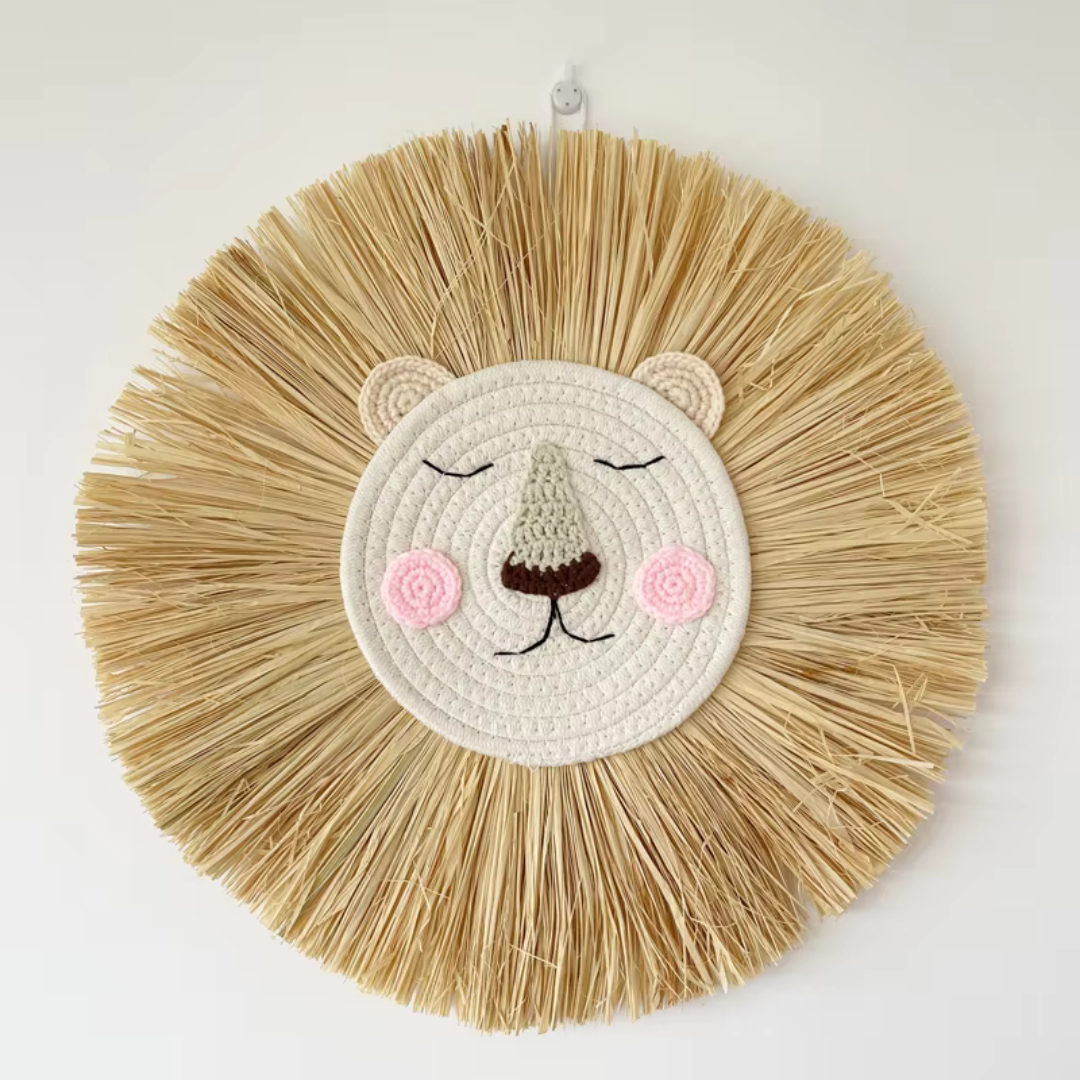 Cute Lion Wall Decor