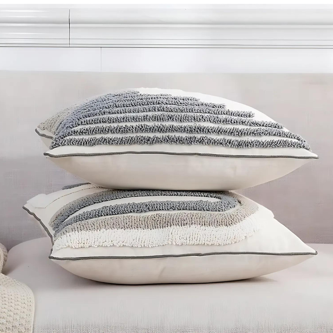 Serene Beige Bliss Cushion