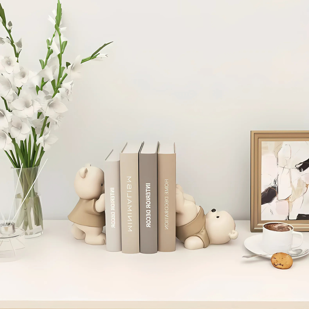 Adorable Bear Bookends