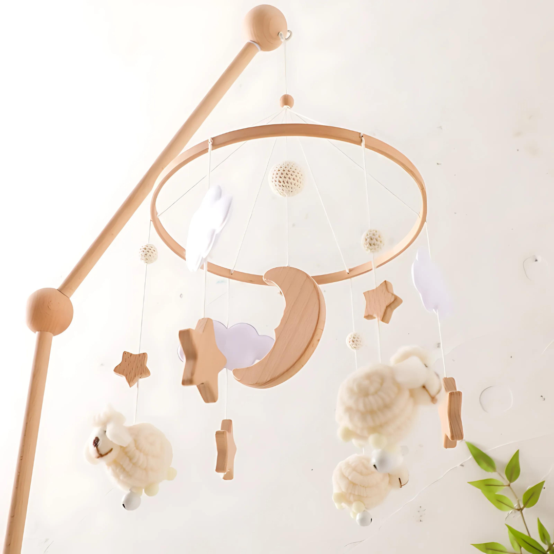 Wooden Baby Mobile