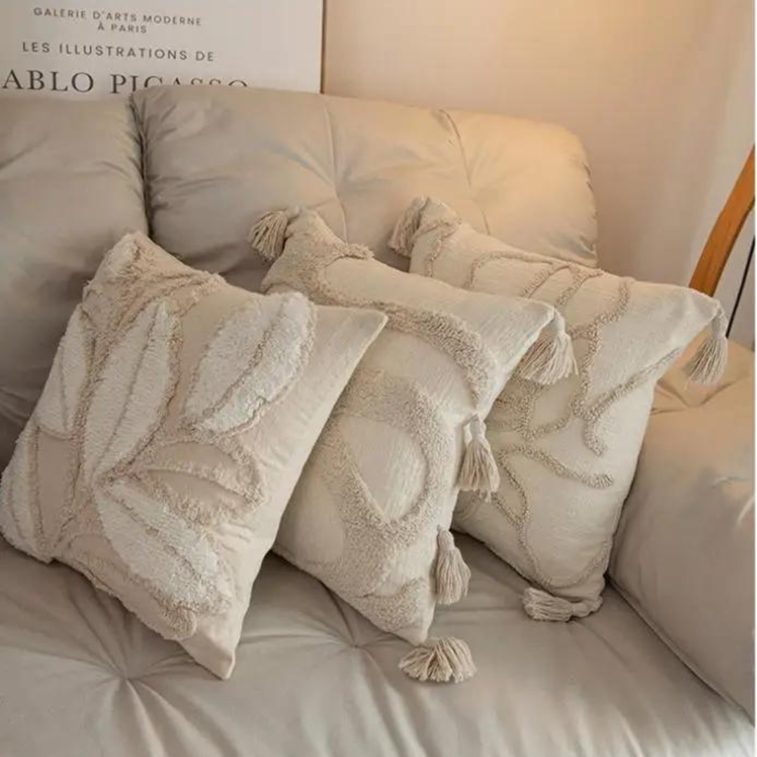 Nordic-Style Tufted Pillow Collection