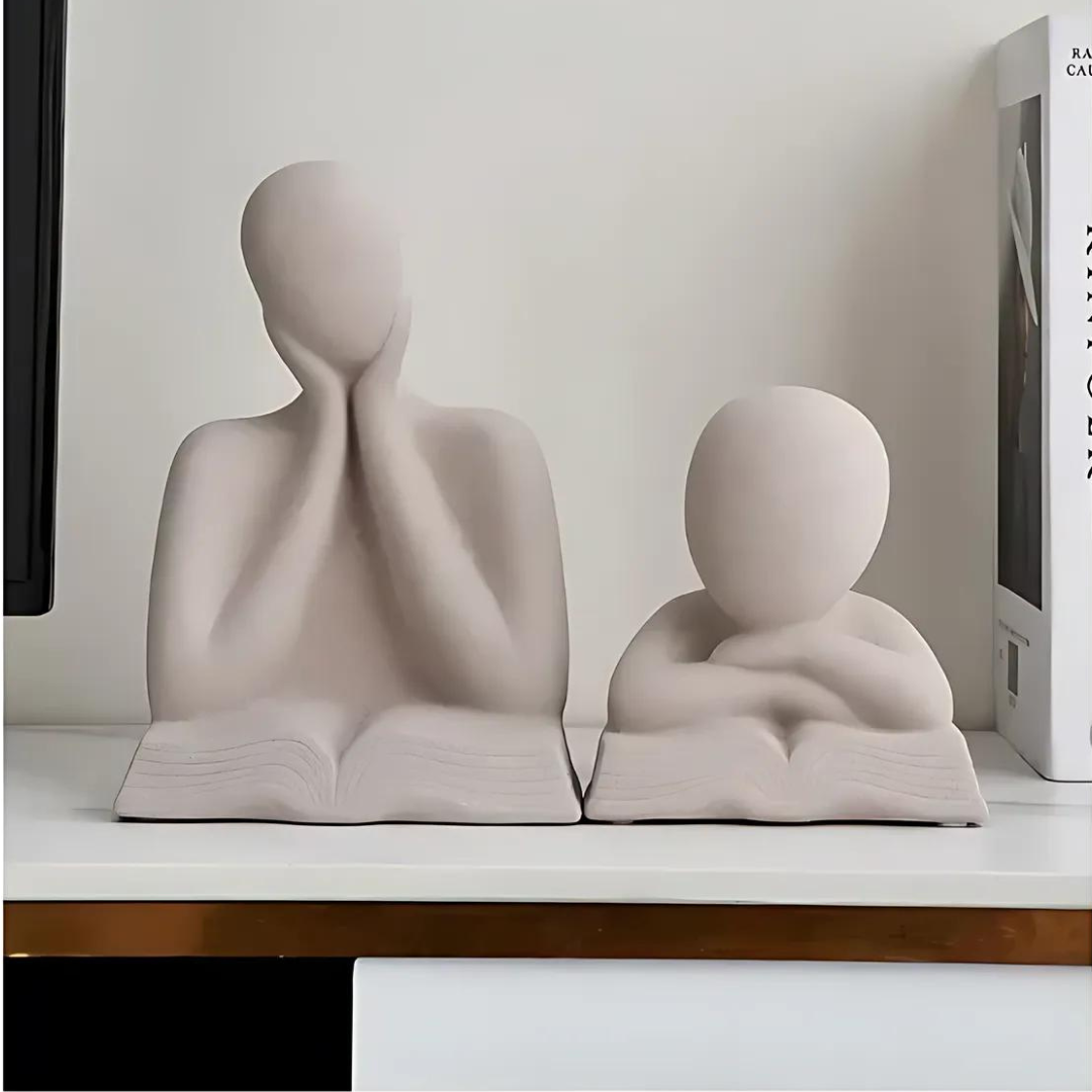 Nordic Father and Son Figurine