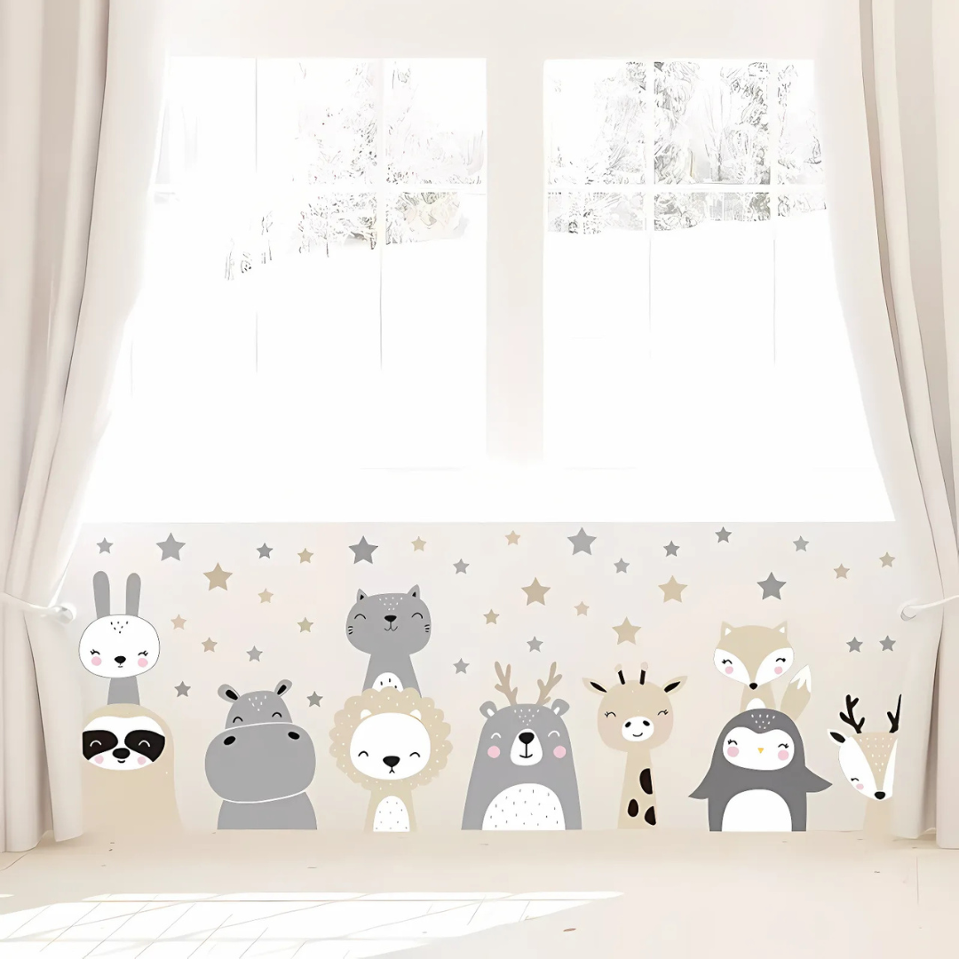 Woodland Animal Wall Stickers