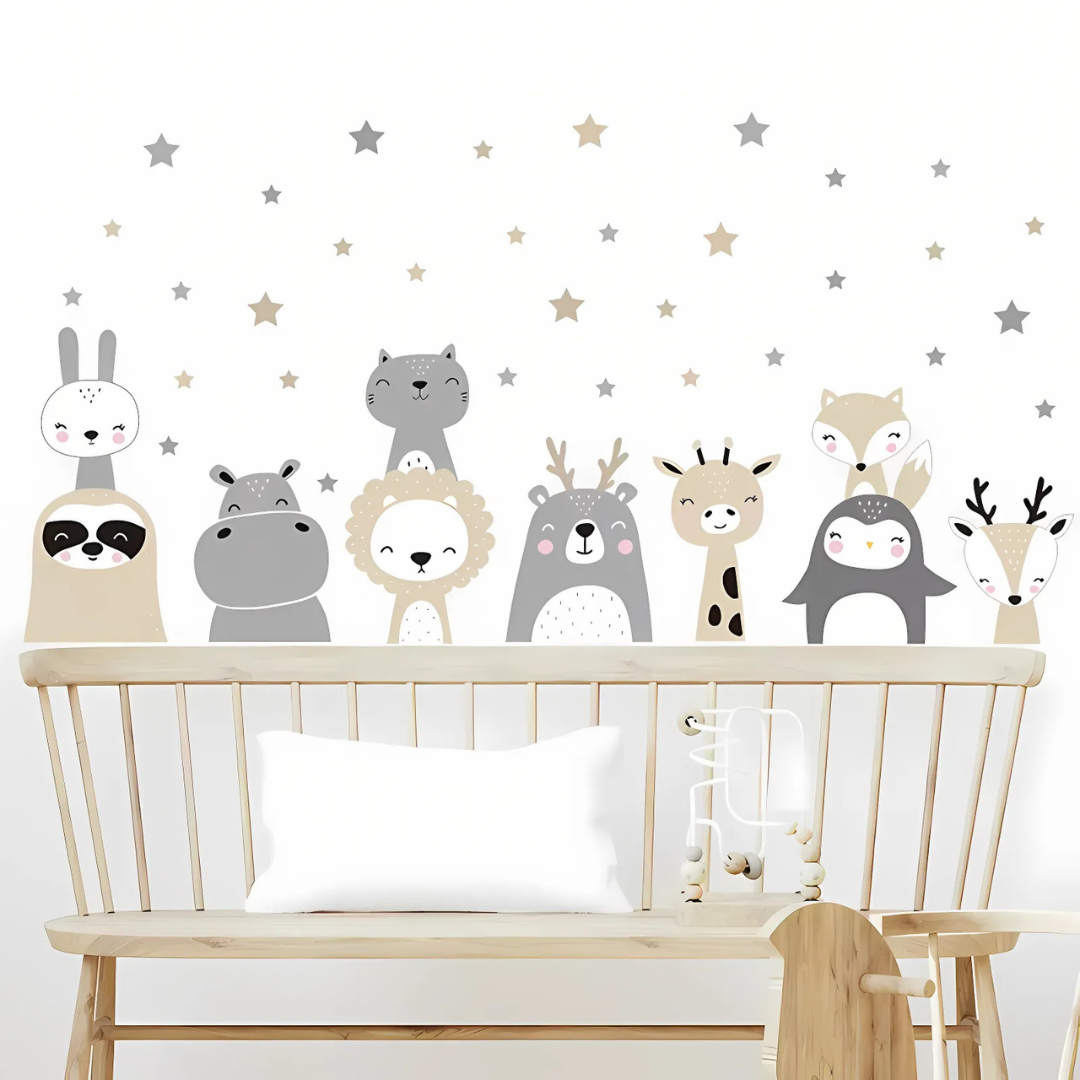 Woodland Animal Wall Stickers