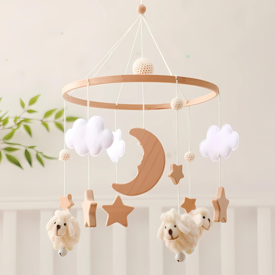 Wooden Baby Mobile