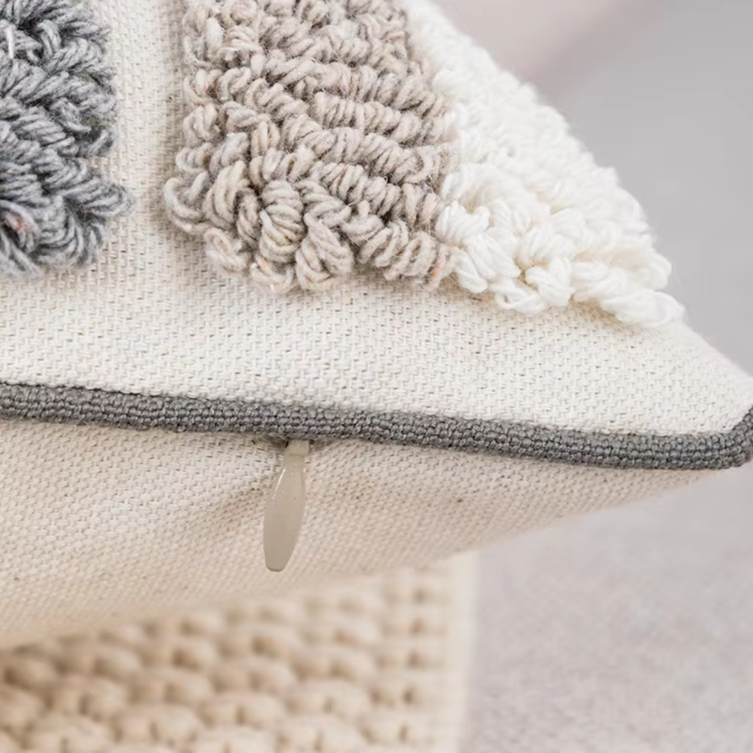 Modern Beige-Grey Cushion