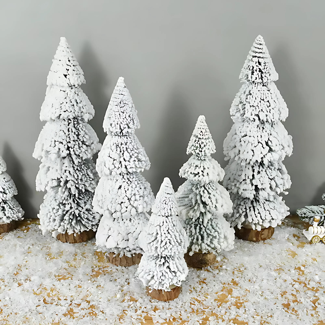 Mini Snowy Christmas Tree