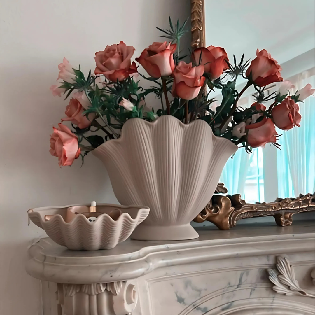 Trendy Shell Vase