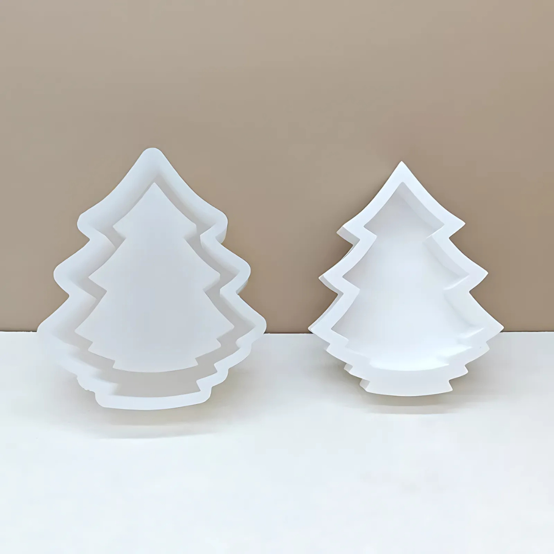 Christmas Candle Holder Mold