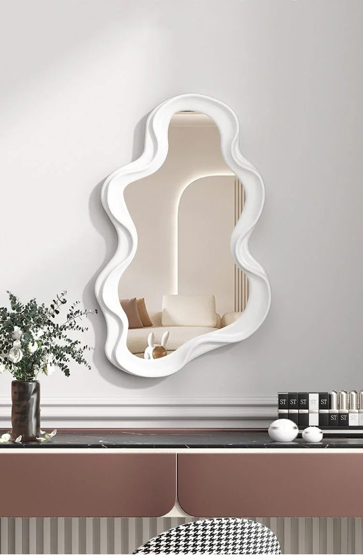 Cloud-Shaped Standing Mirror