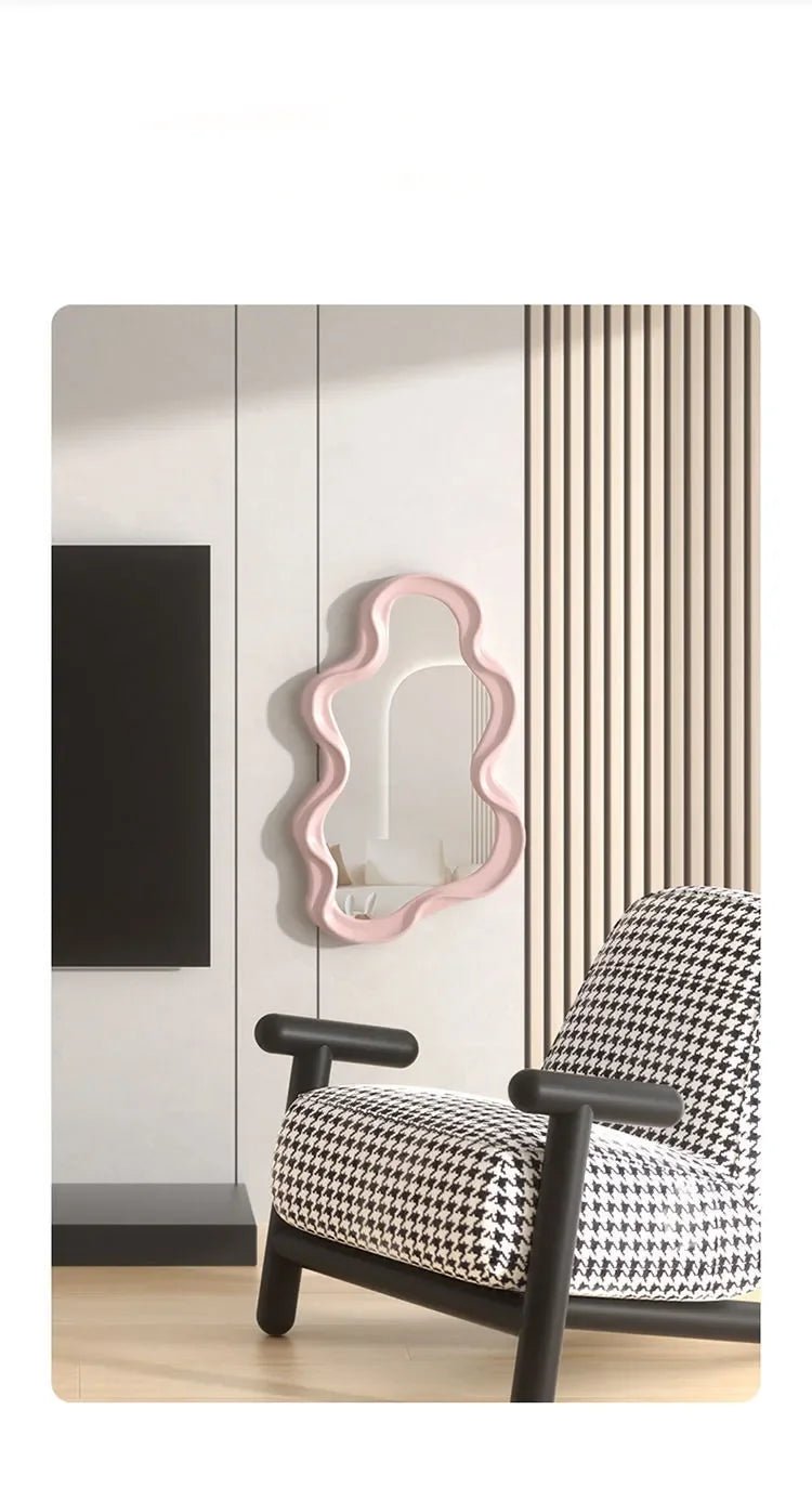 Cloud-Shaped Standing Mirror