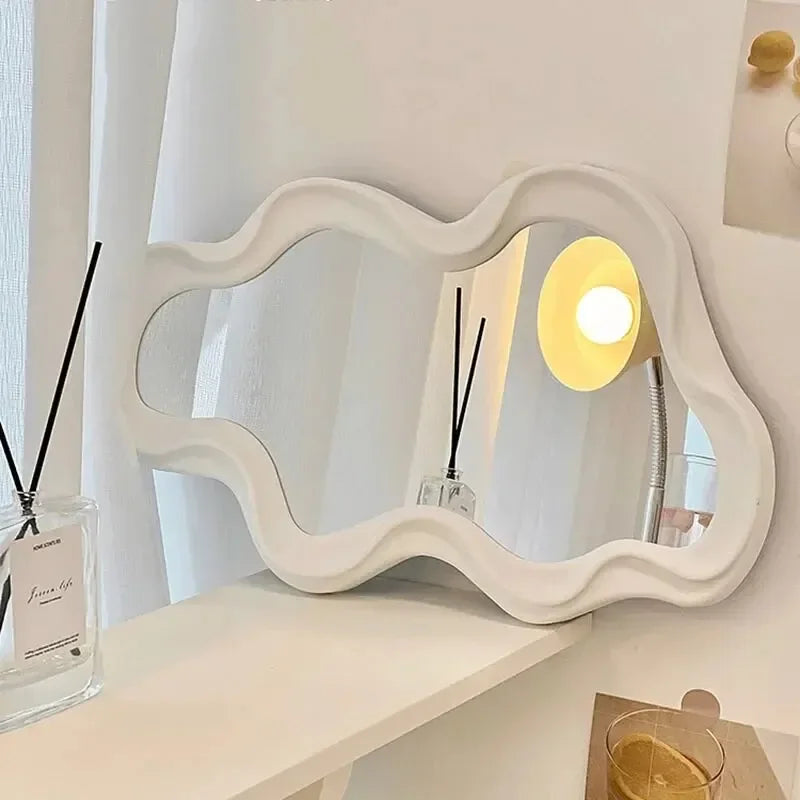 Cloud-Shaped Standing Mirror