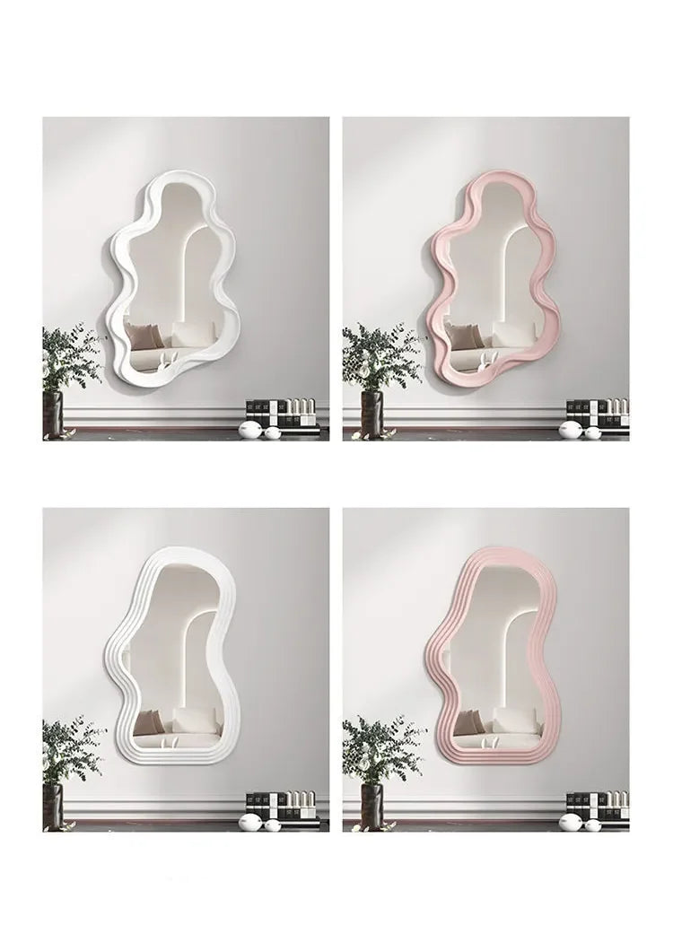 Cloud-Shaped Standing Mirror