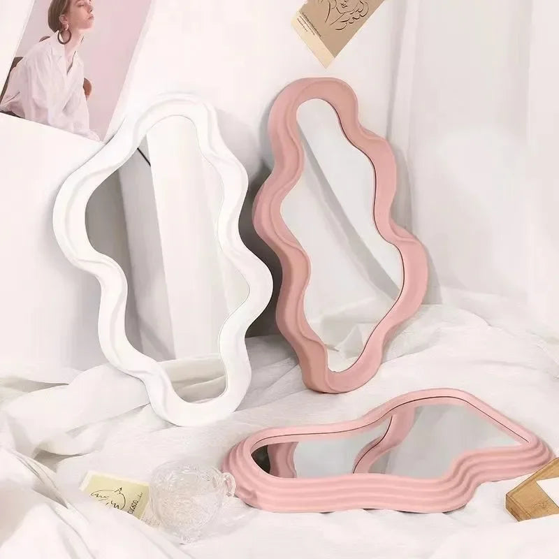 Cloud-Shaped Standing Mirror