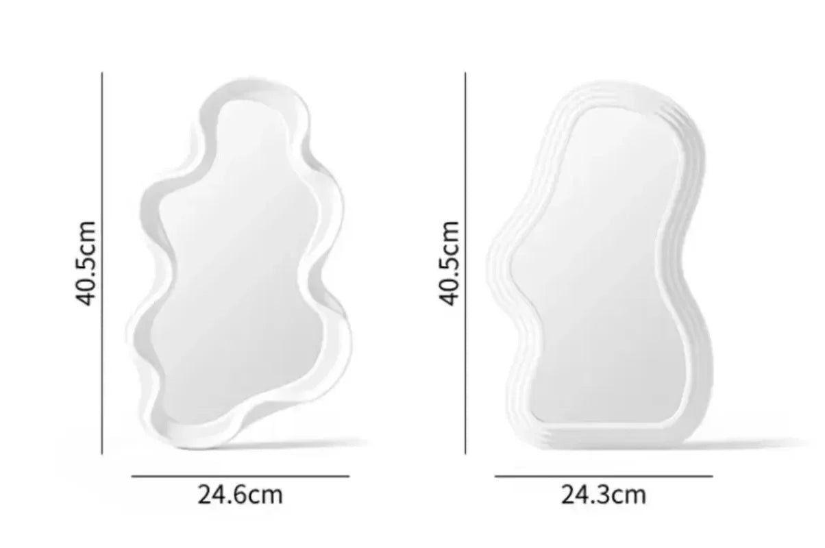 Cloud-Shaped Standing Mirror