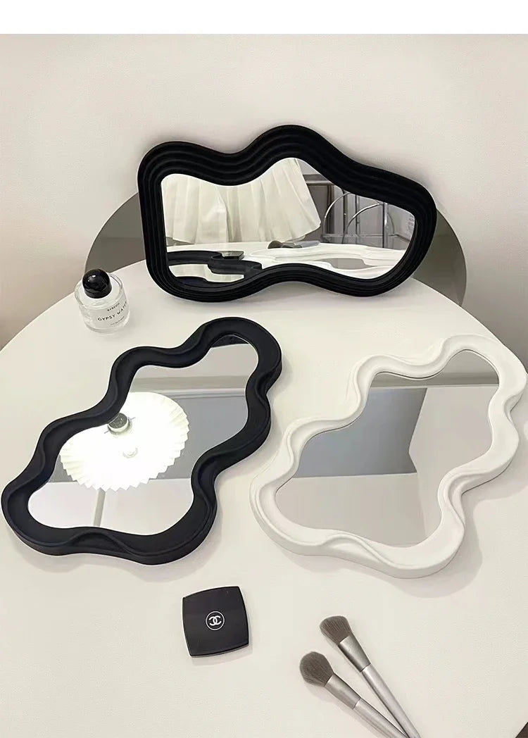 Cloud-Shaped Standing Mirror