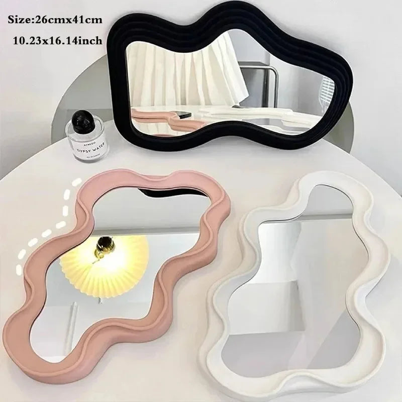 Cloud-Shaped Standing Mirror