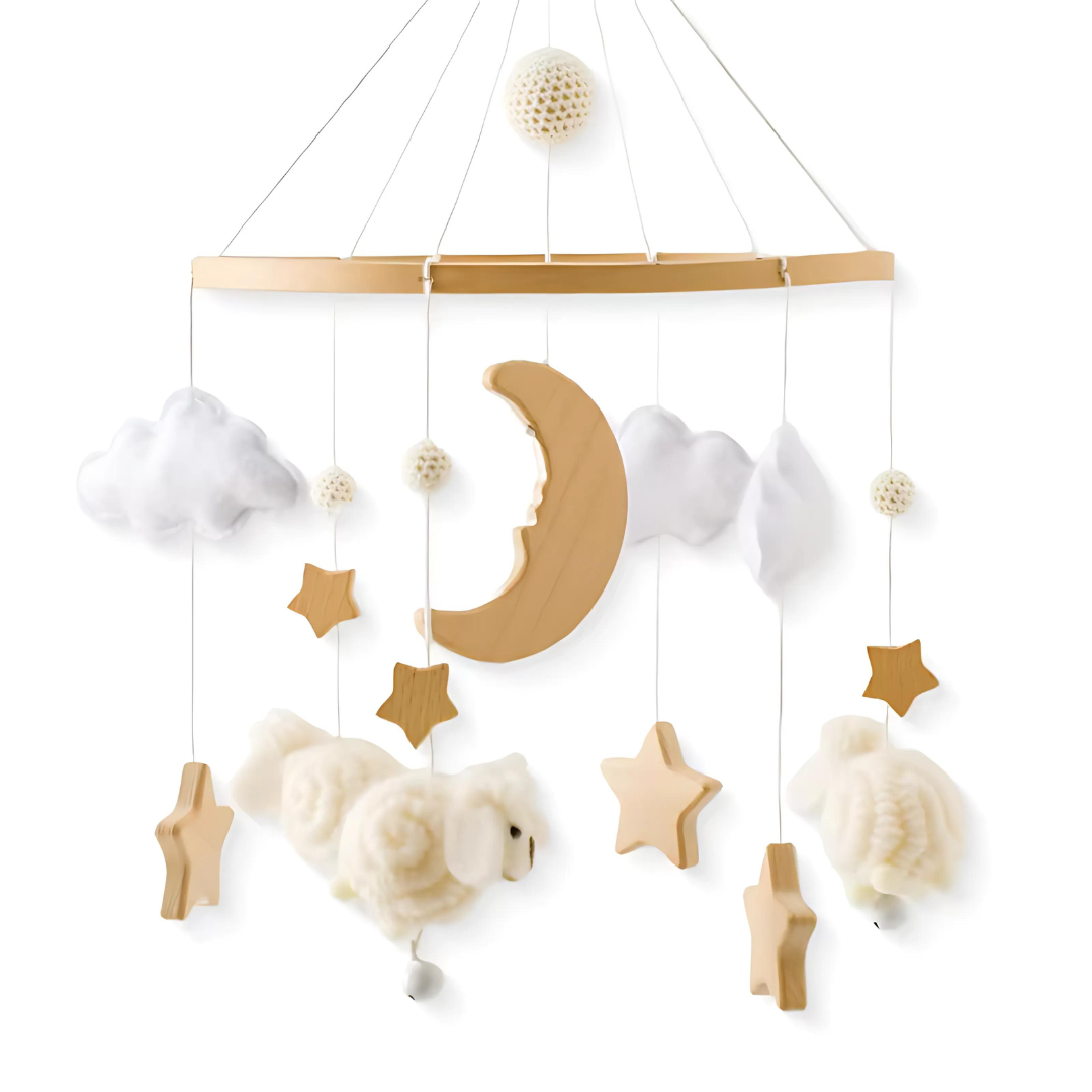 Wooden Baby Mobile